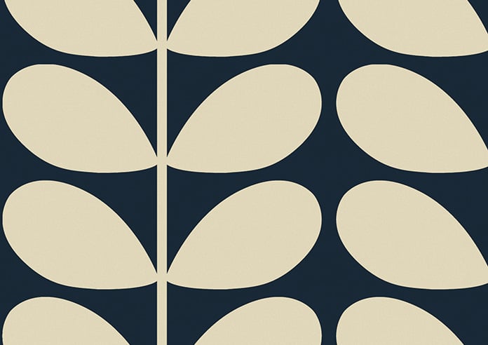 Orla Kiely Jumbo Solid Stem, Whale - Twist&Fit Roman Blind - Image 8